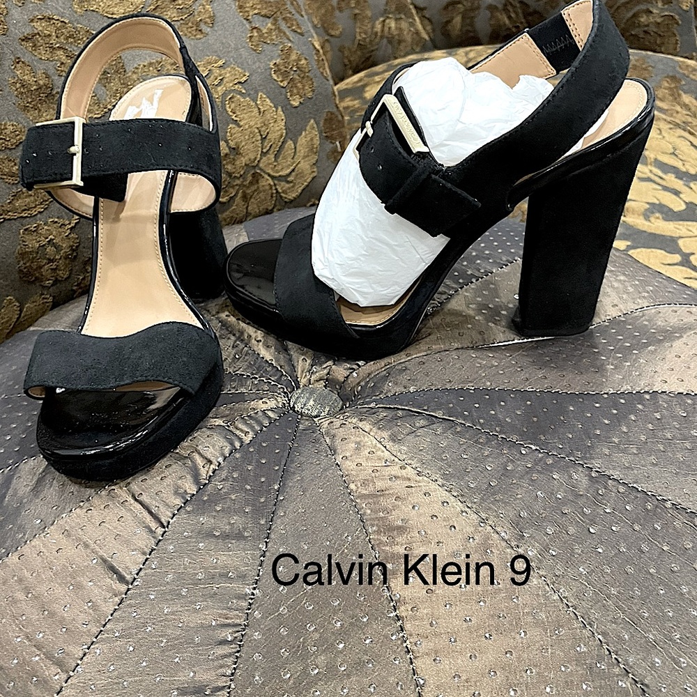 BlackCalvin Klein Heel